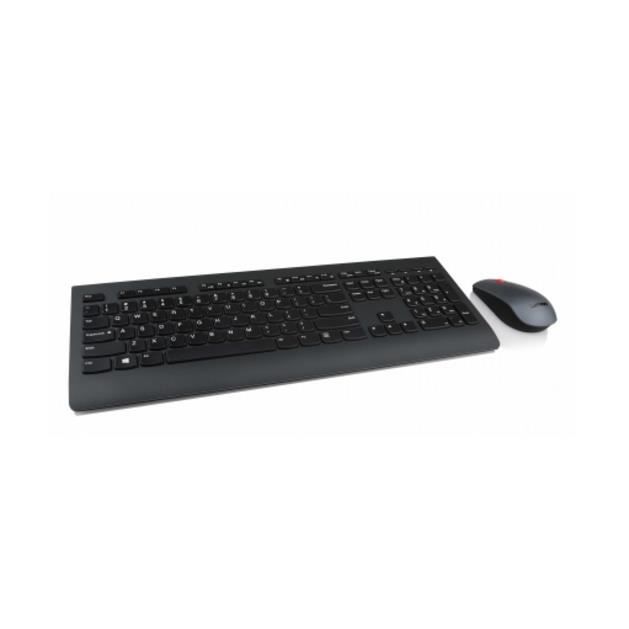 LENOVO – Ensemble clavier et souris Professional Wireless Keyboard – sans fil – 2.4 GHz – Noir