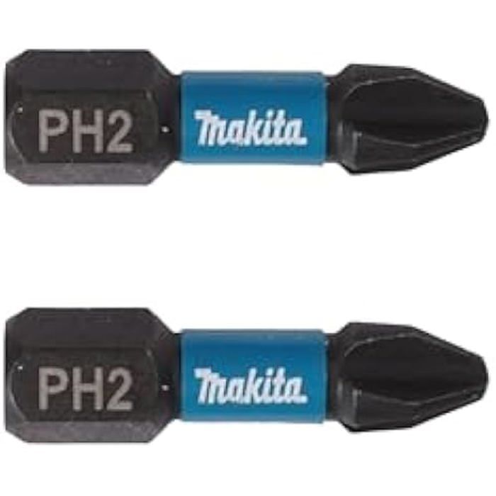 Makita longueur de bit de PH 2 de 25 mm 2 pièces - vue 8