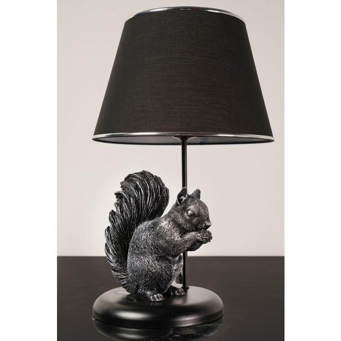 COMELY Lampe De Table Décorative Écureuil G9, Luminaire Design Original En Resine Pour Salon Chambre Bureau 99224709