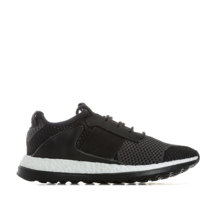 Baskets Adidas Ado Pure Boost Zg Pour Homme En Noir Noir Cdiscount Chaussures