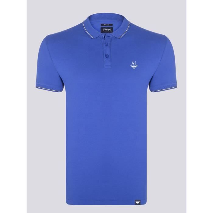 ARMANI JEANS Homme Sax Slim Fit Bleu - Cdiscount Prêt-à-Porter