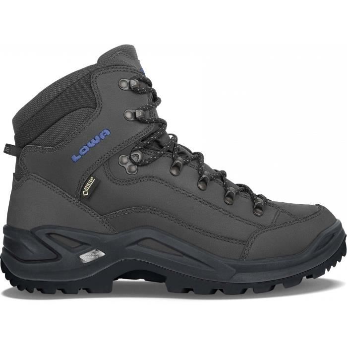 Chaussures de marche et de randonnée - Lowa - Renegade GORE-TEX MID - Hommes - Argent