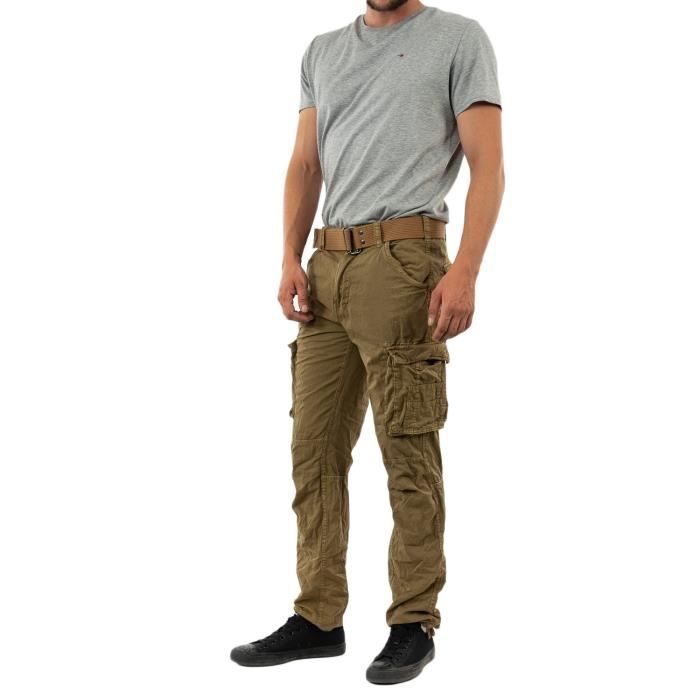 Pantalon cargo homme schott best sale