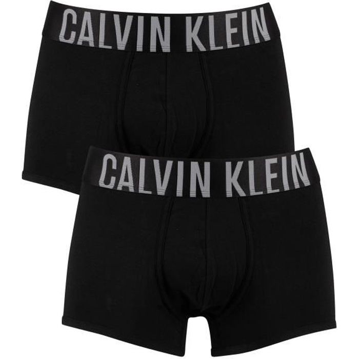 Calvin Klein Pour des hommes Lot de 2 boxers Intense Power, Noir Noir -  Cdiscount Prêt-à-Porter