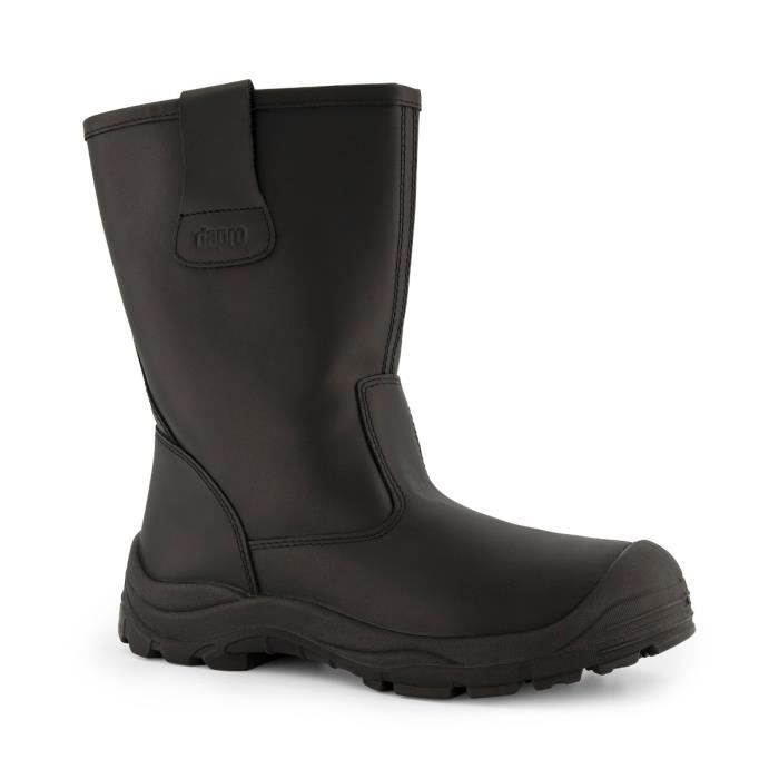 Noir Ebout de protection en acier Anti-perforation Semelle intermédiaire en acier Dapro Elements 4 S3 C Subzero® Doublé en fourure Bottes de sécurité Noir Ebout de protection en acier Anti-perforation Semelle intermédiaire en acier Dapro Elements 4 S3 C Subzero® Doublé en fourure Bottes de sécurité