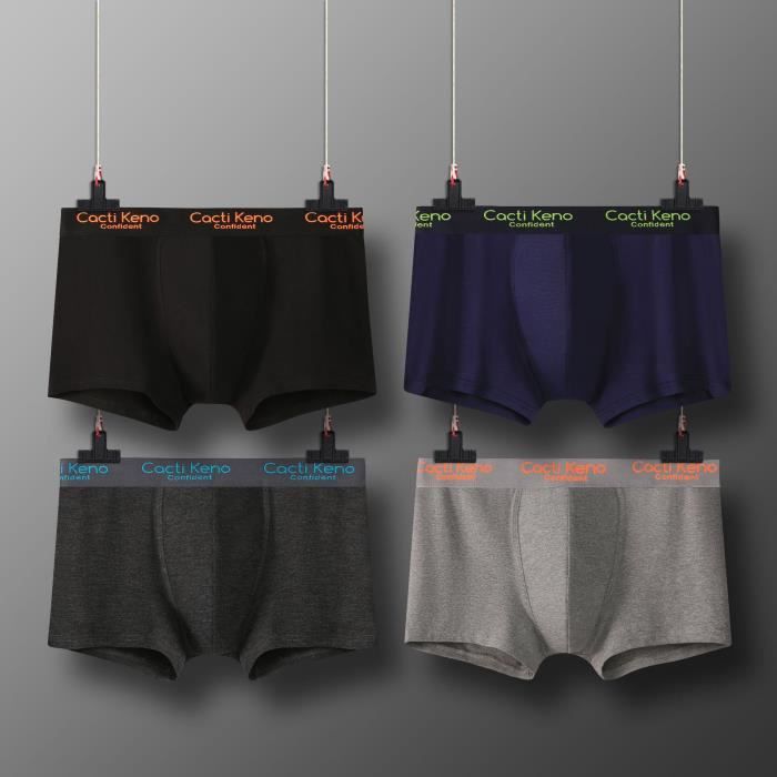 Boxer Homme Coton, Calecon Homme, Confortable, Durable (Lot de 9)