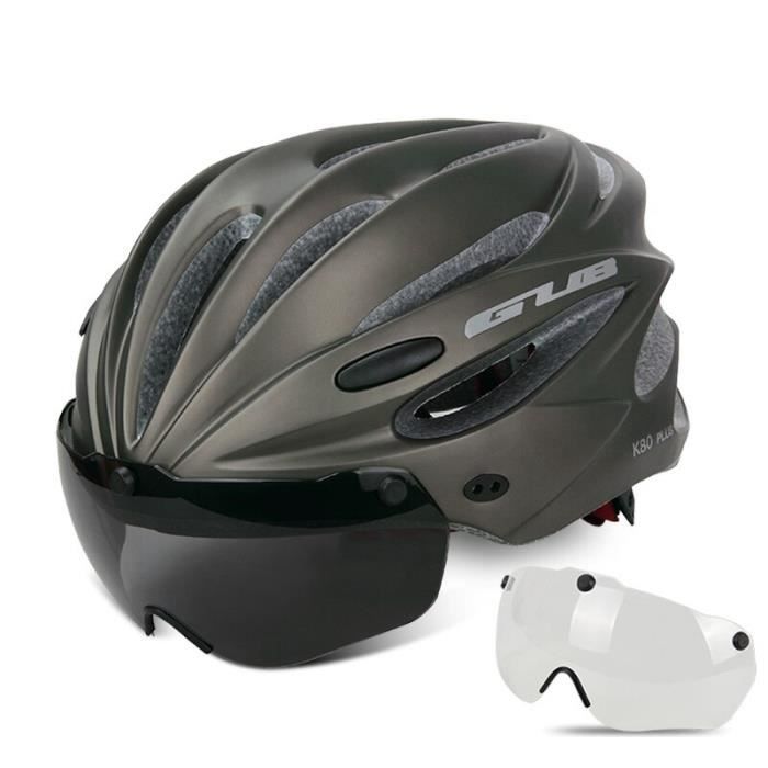 Casque Vélo GUB K80 Plus – VTT Et Route – Visière Magnétique – Sécurité Et Confort – Neuf