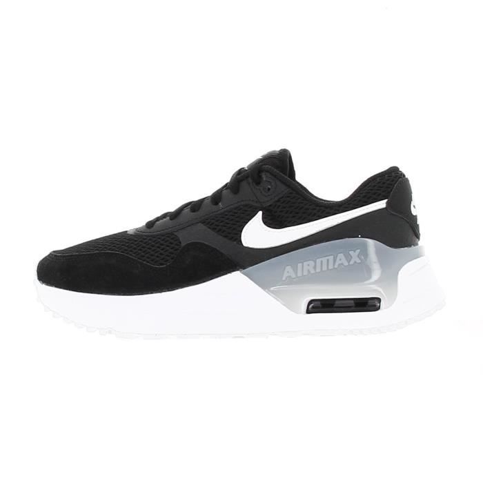 chaussures mode ville w nike air max systm - nike - noir - femme