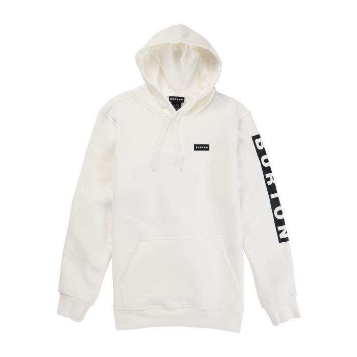 Sweat à Capuche Burton Overlook Homme - Fermeture Éclair Complète - Taille S