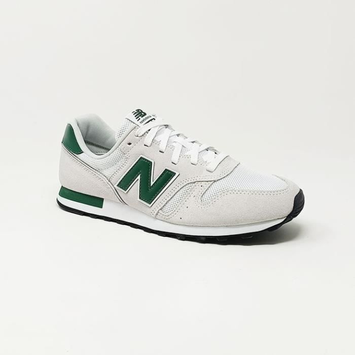 BASKETS NEW BALANCE 373 BLANC VERT CS Blanc Cdiscount Chaussures