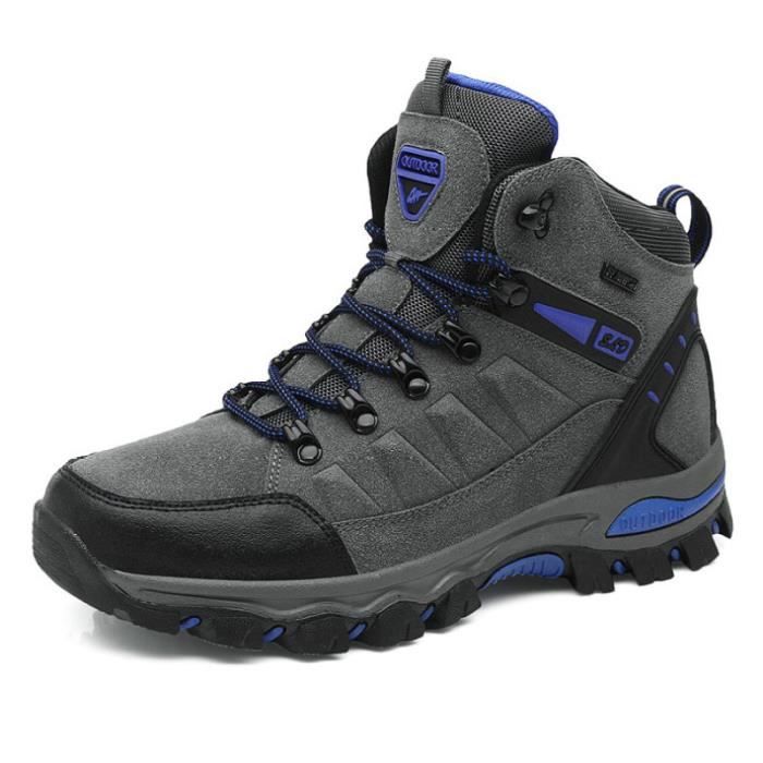 Chaussures De Randonnée Imperméables Garçon - Bottes De Trekking Antidérapantes, Confortables