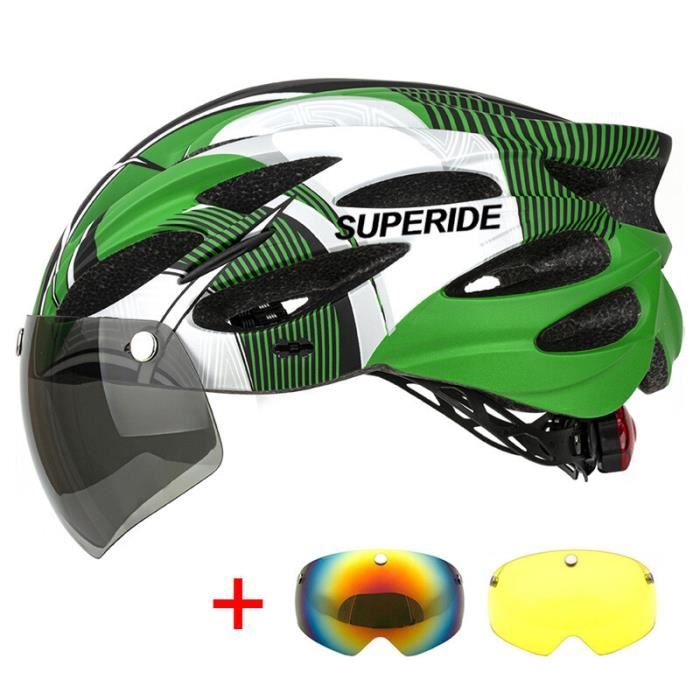 Casque vélo ville avec éclairage arrière Abus Purl-Y Ace Moss Green Casque vélo ville avec éclairage arrière Abus Purl-Y Ace Moss Green