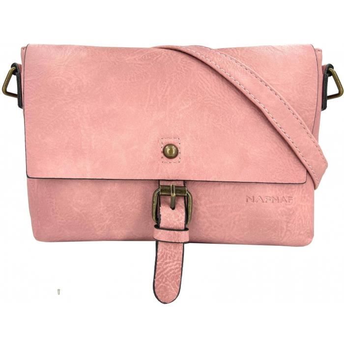 Sac main port travers bandouliere Naf Naf ROSE NAF0022