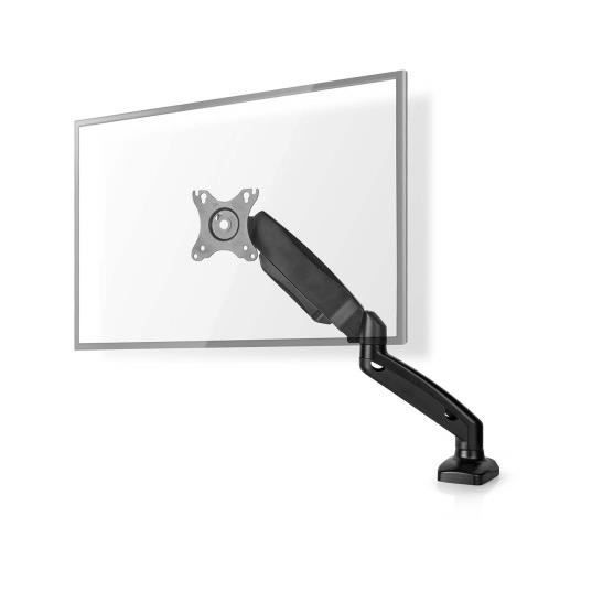 Support bureau – NEDIS – MMSISGS110BK – Écran jusquà 32 pouces – Réglable en hauteur – Rotation 360°