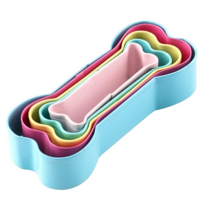 Amison Jeu de 3 emporte-pièces en acier inoxydable en forme d’os de chien pour la confection de biscuits 3 tailles grand 13,7 cm, moyen 11,7 cm, petit 9,9 cm Amison Jeu de 3 emporte-pièces en acier inoxydable en forme d’os de chien pour la confection de biscuits 3 tailles grand 13,7 cm, moyen 11,7 cm, petit 9,9 cm