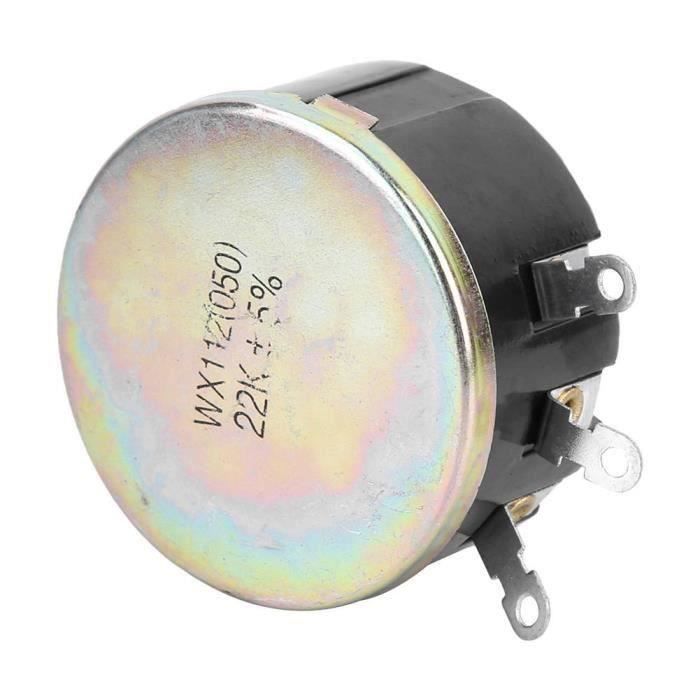 Aexit Rhéostat De Potentiomètre Rond En Céramique Bobiné 25 W