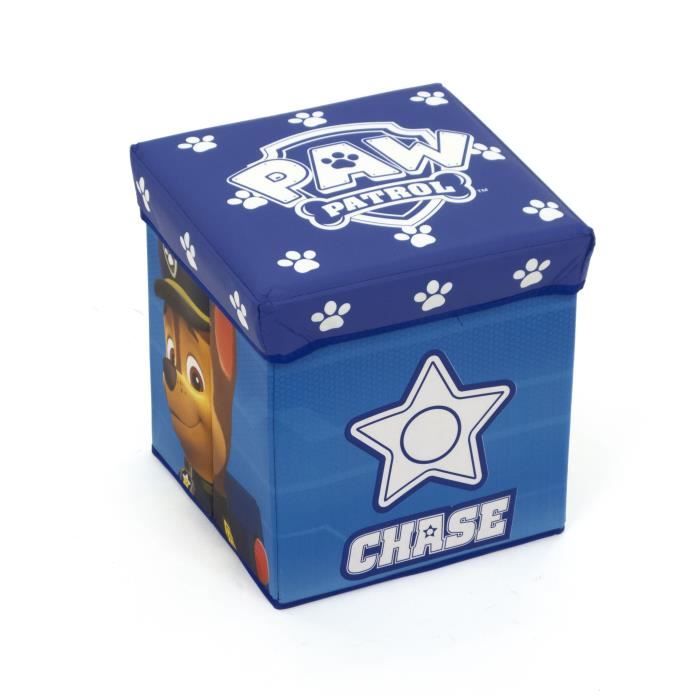 Pat Patrouille Pouf Cube De Rangement Achat Vente Boite De