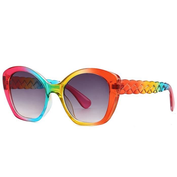 SHARPHY Lunettes de soleil femme mode hip hop cadre irr gulier