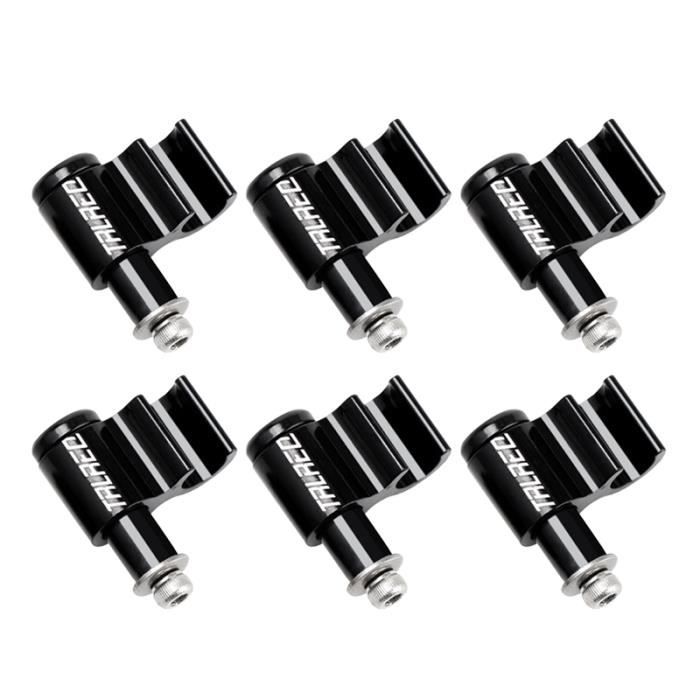 Lot De 5 Guides De Câble Pour Vélo - Support Pour Durites De Frein Hydraulique - En Alliage D'aluminium