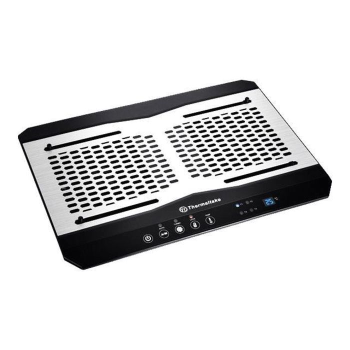 Thermaltake Massive TM Ventilateur dordinateur portable avec concentrateur USB 2 ports 120 mm noir