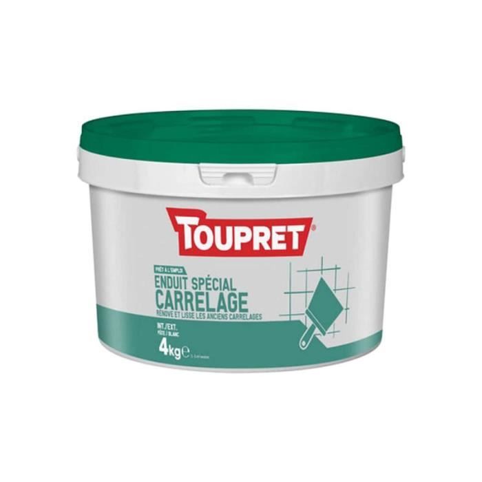 Enduit spécial carrelage TOUPRET Modèle 4 Kg Prêt à l'emploi — free download