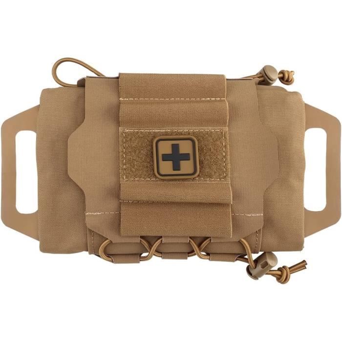 First Aid Kit Trousse De Premiers Secours Tactique Molle, Sac Médical Militaire EDC Pansement Compressif First Aid Kit Trousse De Premiers Secours Tactique Molle, Sac Médical Militaire EDC Pansement Compressif