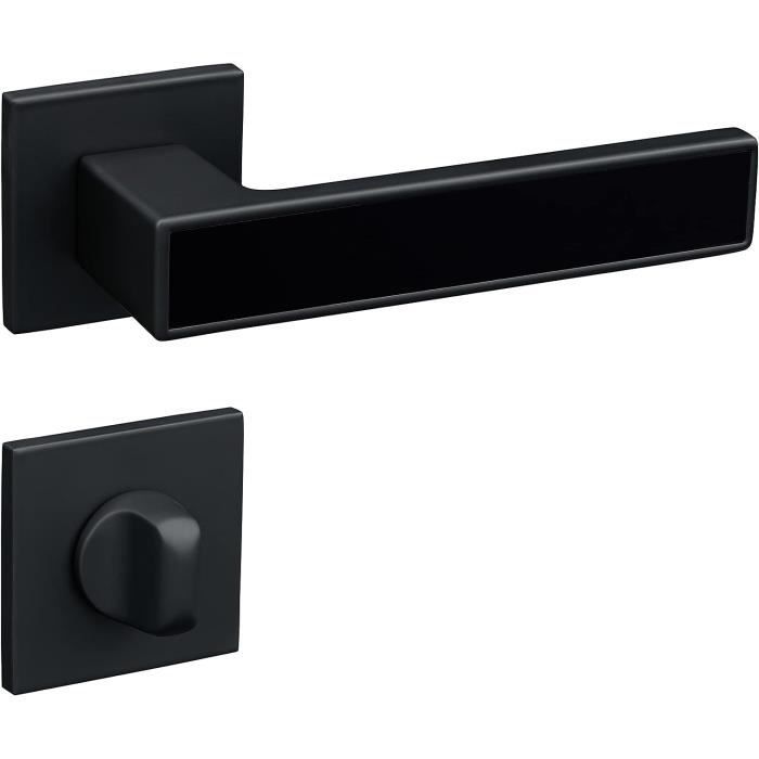 Poignée de porte intérieure design en Inox sur rosace BdC, Alba | Poignée de porte Poignée de porte intérieure design en Inox sur rosace BdC, Alba | Poignée de porte