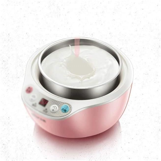 Yaourtière Automatique 1.3L Avec 4 Pots Verre 200ml – Contrôle Temps & Température – Yaourt Maison Facile