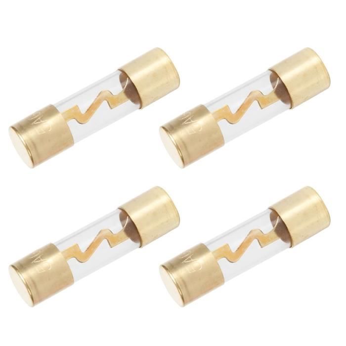 Fusibili Vetro Per Auto Audio/Video - Set 4 Pezzi 20A-80A, Protezione Impianto Elettrico - Foto 5