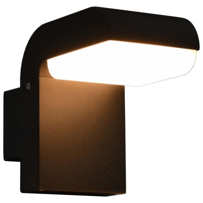 vidaXL Applique murale LED dextérieur Ovale