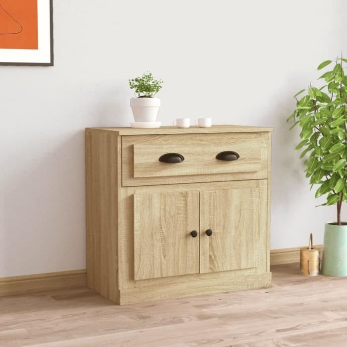 Buffet Safavieh En Bois D’orme Massif – Style Rustique Chic Et Rangement Optimisé