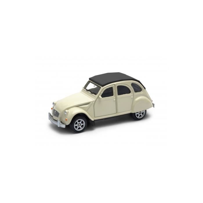OPO 10 - Voiture Miniature 3 Inches (Environ 8 Cms) Citroen 2CV Beige - Welly 52311