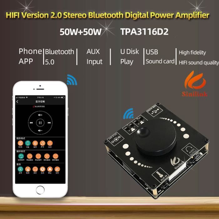 CIRCUITS INTEGRES,With Shell Mini amplificateur de puissance numérique
