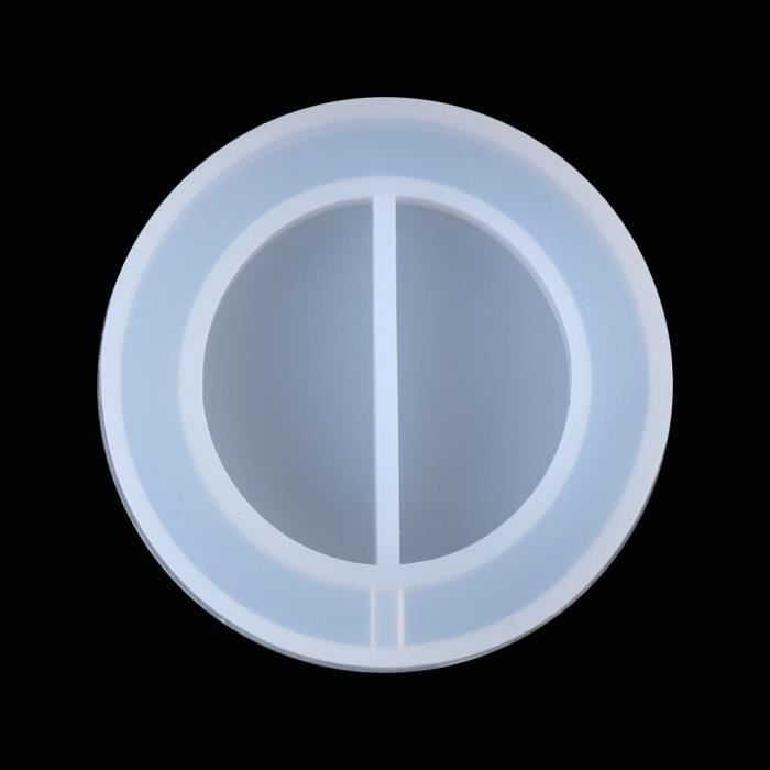 Lot De 2 Moules En Silicone Pour Bougeoirs En Forme De Flocon