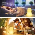 Veilleuse pour Enfant,Veilleuse Bebe Lumineuse LED Prise Electrique Rechargeable Chambre,Lampe Chevet Enfant Portable-1