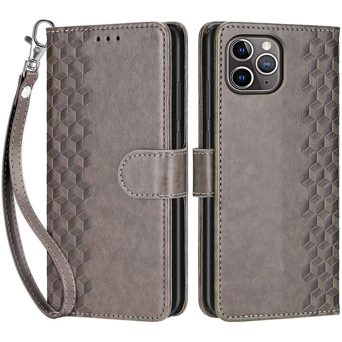 QLTYPRI Etui Pour IPhone 17, Housse En Cuir Premium PU Portefeuille Conque, [Fentes Pour Cartes] [Fermoir Magnétique] [Stand Fonction] Flip Coque Pour IPhone 17 - Marron