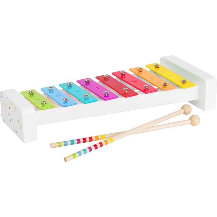 Xylophone En Bois Small Foot – 100% FSC – 8 Notes Colorées – Instrument De Musique Pour Enfant – Dès 3 Ans