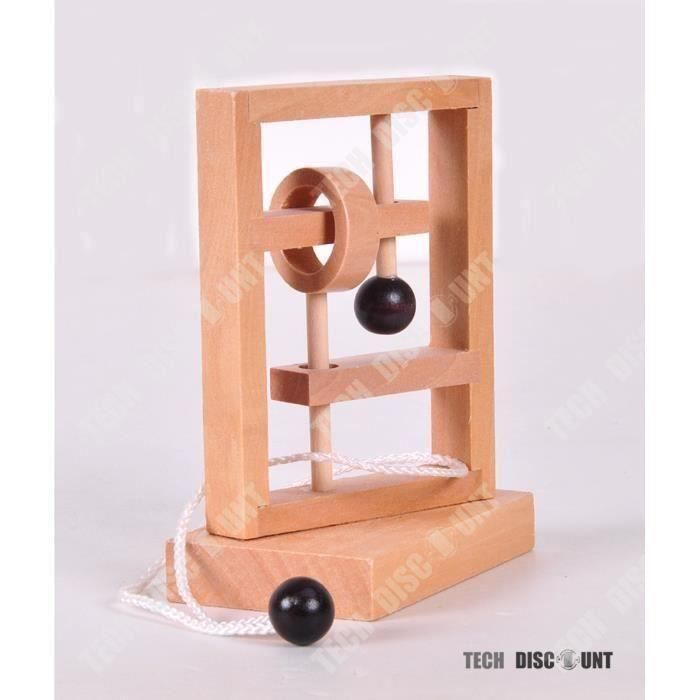 TD Jouet en bois 1 an premier âge montessori bébé janod à tirer 2 ans puzzle  jeu éducatif pour développer la capacité cogniti P11084 - Cdiscount Jeux -  Jouets