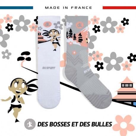 Chaussettes trail collector NUTRI Ketchup / Mayo
