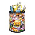 Ravensburger - Puzzle 3D Pot à crayons emoji - 54 pièces - Mixte - Dès 7 ans-2