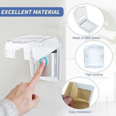Housse de pluie universelle étanche pour sonnette pour lecteur carte de mot passe contrôleur d