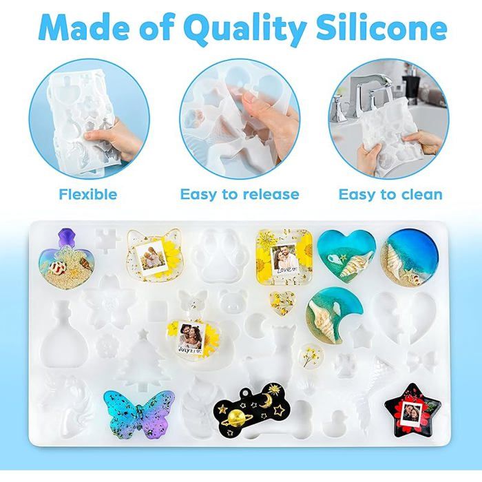 Moule Silicone pour Résine | Moule silicone - GSW