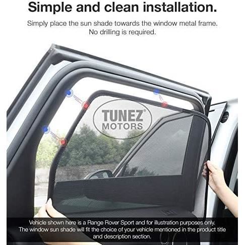 Rideau Pare-soleil Magnétique Universel Pour Vitres Latérales De Voiture, Film Pour Vitres Avant Et Arrière, Isolation Thermique, Protection Solaire  34
