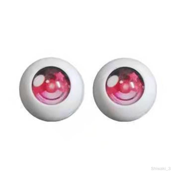 120 Yeux De Sécurité Pour Peluches DIY - 6 Tailles De 6 à 20mm - Avec Rondelles - Pour Amigurumi, Poupées