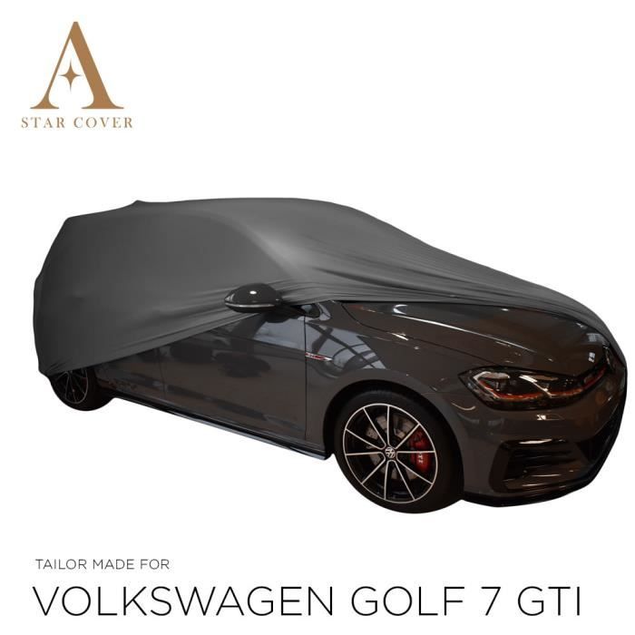  Bâche Voiture Extérieur pour Golf 7 GTE Golf 7 R Golf VII, Bache  Voiture Exterieur personnalisée,Respirante Bache Voiture Complète, avec  Fermeture Éclair (Color : A1, Size : Golf 7 R)