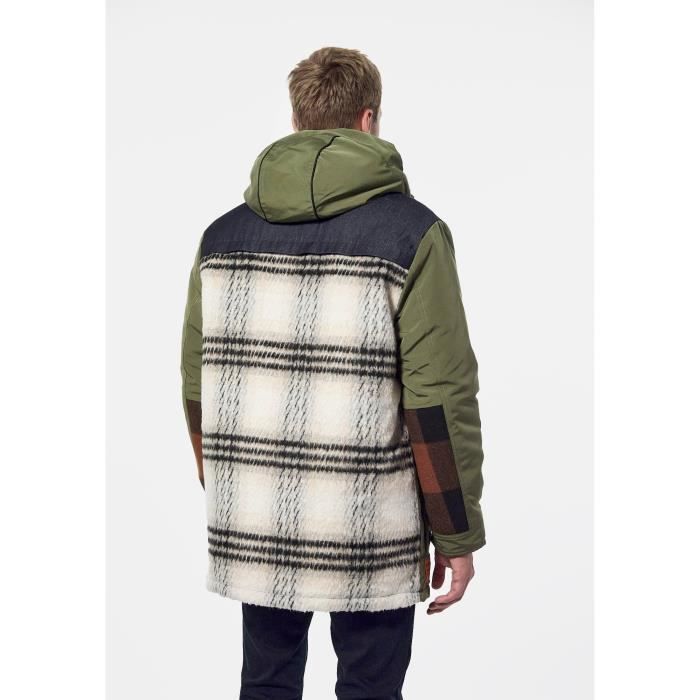 Parka 2 en 1 Homme SEO Vert Cdiscount Pret a Porter