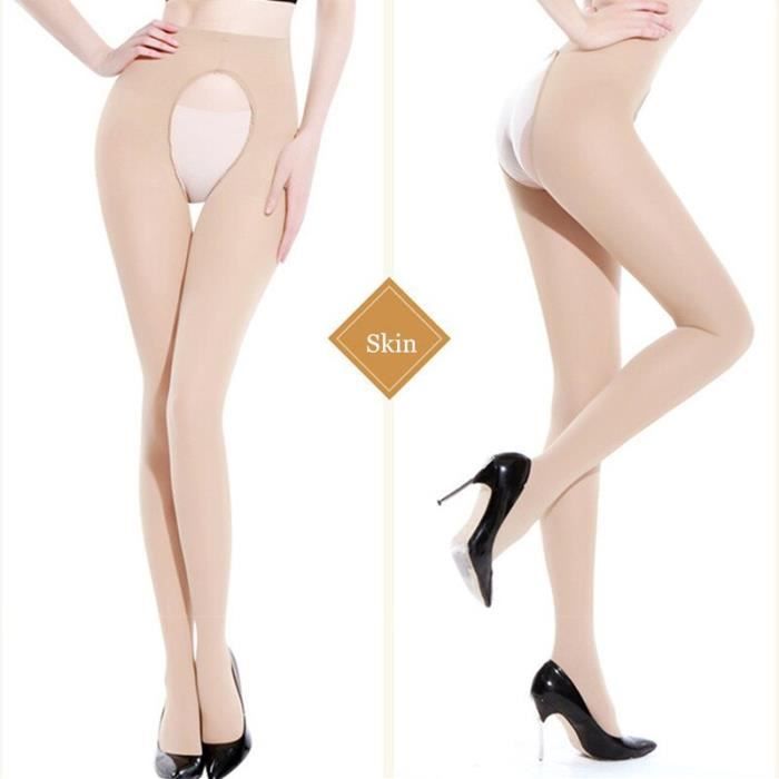 Collants ouverts grande taille 2025