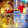 Veilleuse pour Enfant,Veilleuse Bebe Lumineuse LED Prise Electrique Rechargeable Chambre,Lampe Chevet Enfant Portable-3