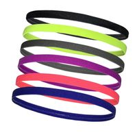 Bandeaux de Sport, 4PCS Elastique Bande de Cheveux Large Headband