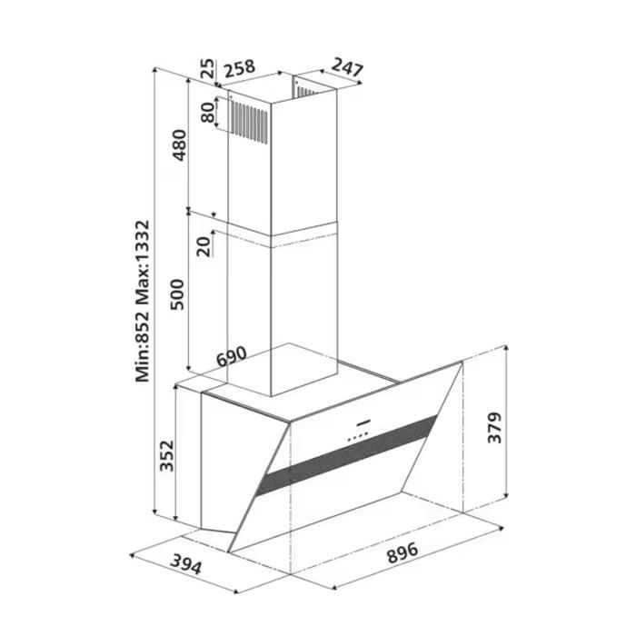 Silverline Hangende groeizak, 2 pk., 700 x 220 mm - 264904, 5024763078675